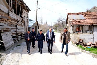 Kaymakam Tepeli, Kuytul–Keçeci Yol Çalışmalarını İnceledi