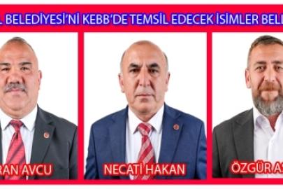 TURHAL BELEDİYESİ’Nİ KEBB’DE TEMSİL EDECEK İSİMLER BELLİ OLDU