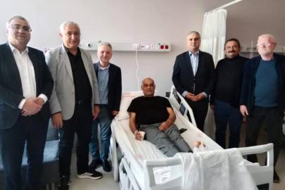 CHP’den Erdoğan Öztürk’e Geçmiş Olsun Ziyareti
