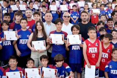Ataspor Kulübü Sporcuları Başarılarını Sertifikalarla Taçlandırdı