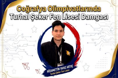Coğrafya Olimpiyatlarında Turhal Şeker Fen Lisesi Damgası