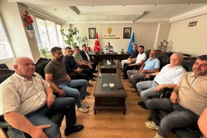 Hastane Yönetiminden AK Parti’ye Ziyaret