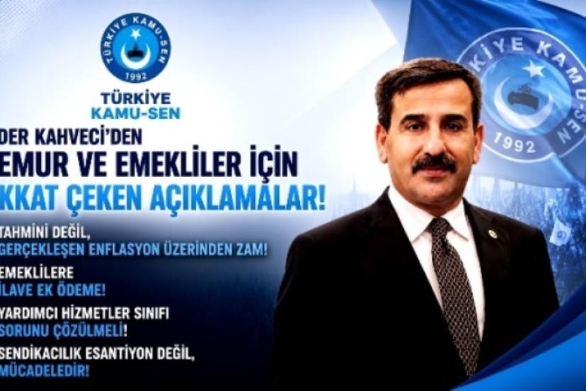 KAHVECİ’DEN TAHMİNİ ENFLASYONA TEPKİ