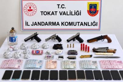 Turhal, Zile ve Niksar’da Eş Zamanlı Baskın
