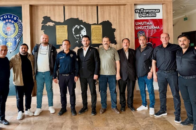MHP’den Emniyet Müdürü Gültekin’e Ziyaret