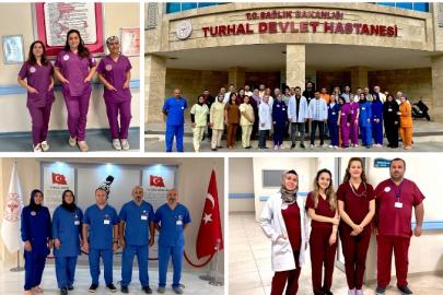 TURHAL DEVLET HASTANESİ’NDE YENİ KIYAFET DÖNEMİ BAŞLADI