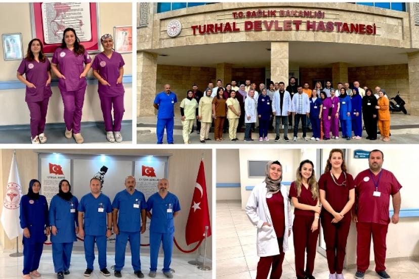 TURHAL DEVLET HASTANESİ’NDE YENİ KIYAFET DÖNEMİ BAŞLADI